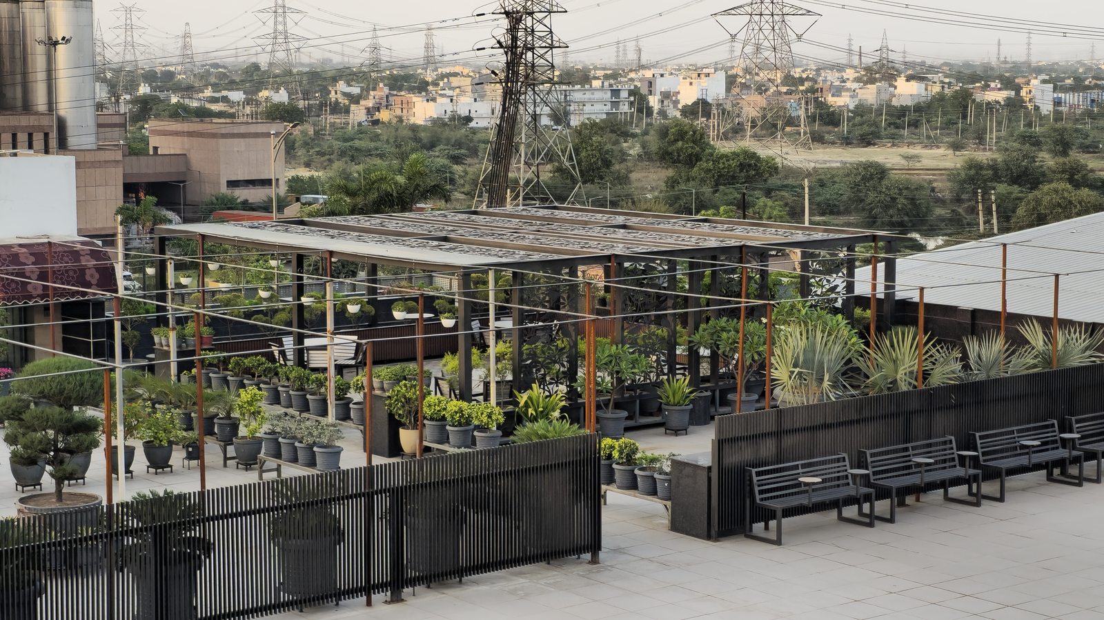 Green spaces across the AAMPL campus