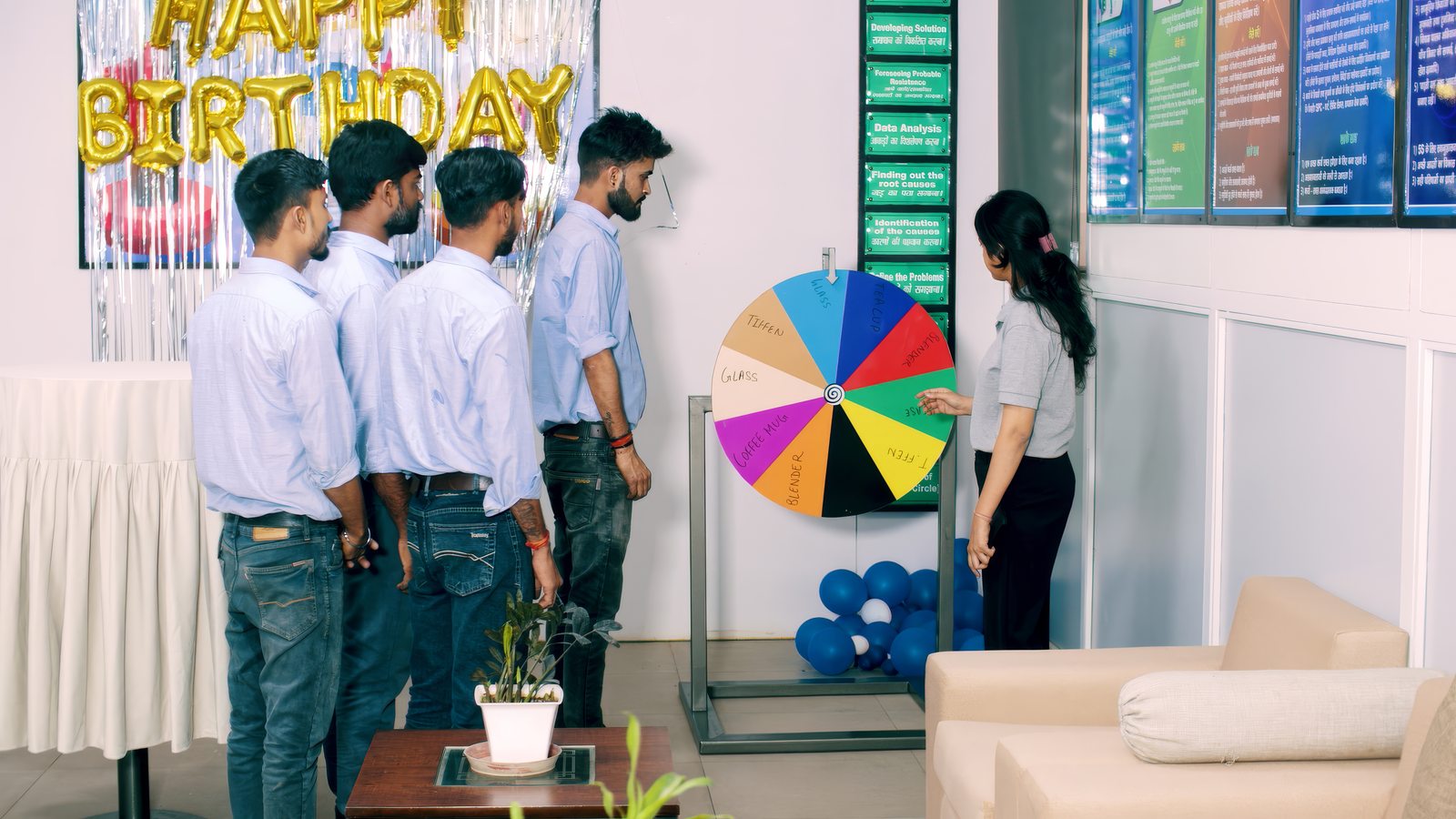 Training room session in progress