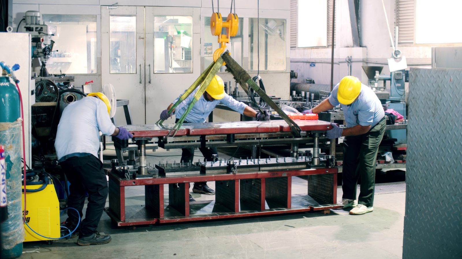 Die build and tool fitting in our in-house tool room